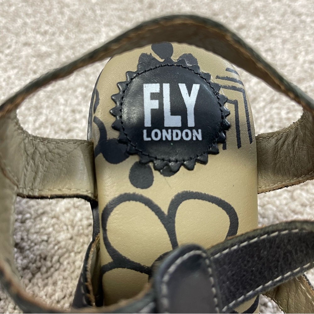 Fly London Strappy Maye Wedges - Picture 10 of 13